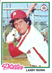 1978 Topps Baseball Cards      090      Larry Bowa